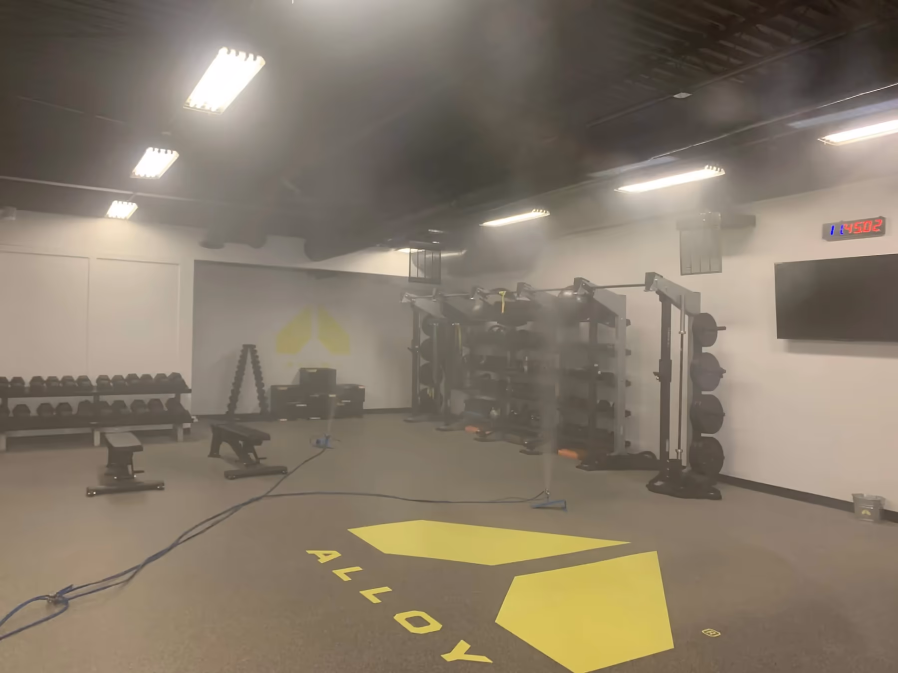 VaPURE&trade; treatment in progress